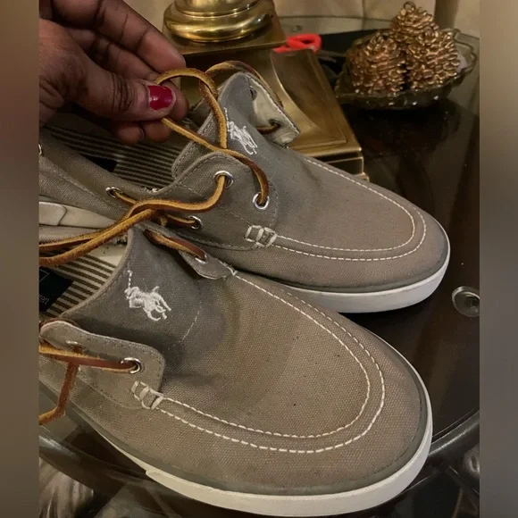 Polo By Ralph Lauren shoe size 11 1/2. Please check all picture of condition. - Picture 7 of 17